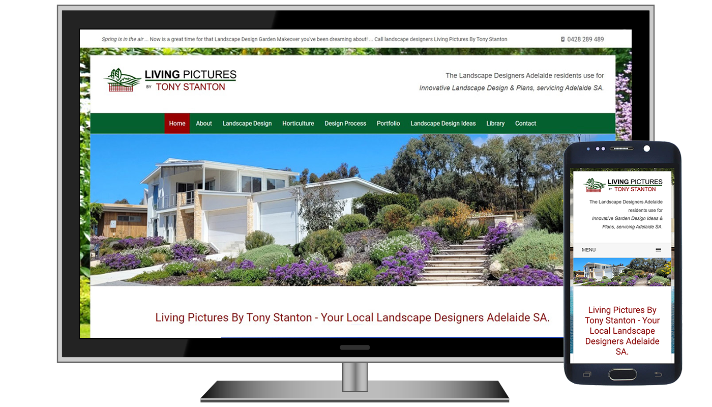 Living Pictures By Tony Stanton | Website Design Adelaide