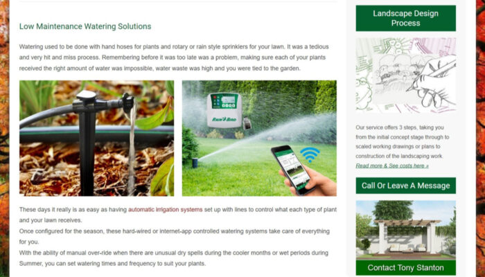 Content / Sidebar Layout