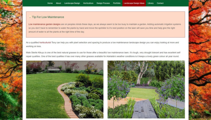 Full Page Width Content